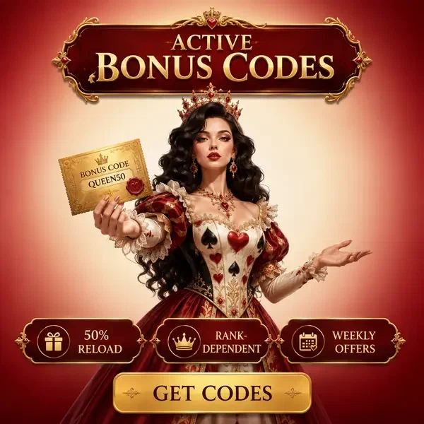 Die Rose Queen präsentiert goldene Bonuscodes am Winzoria Willkommenshof