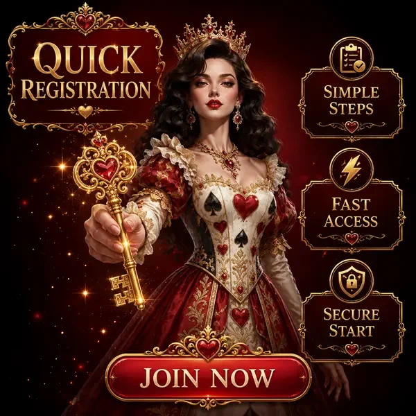 Rosenkönigin bietet goldenen Schlüssel für schnelle Registrierung am Winzoria Casino Portal
