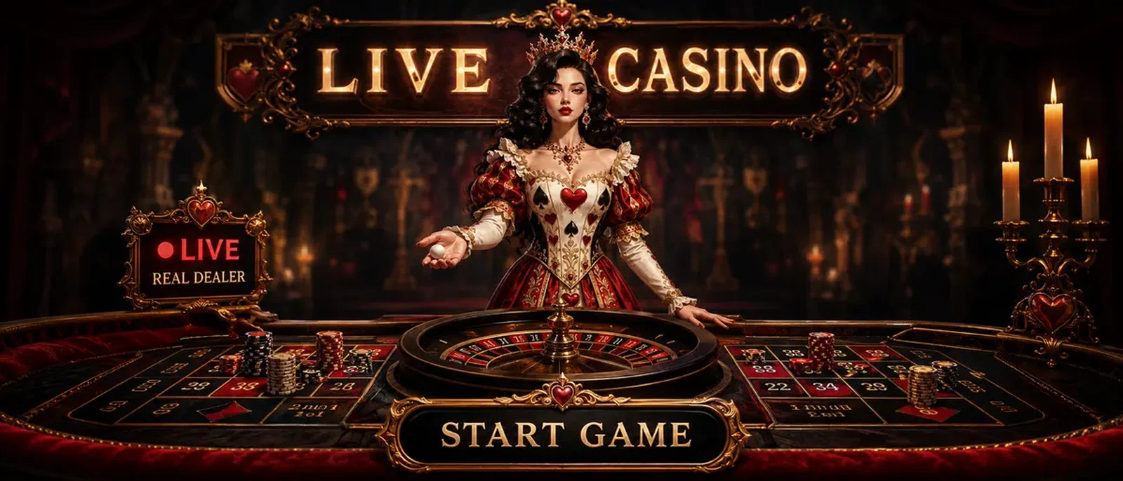 Winzoria Live Casino Tische
